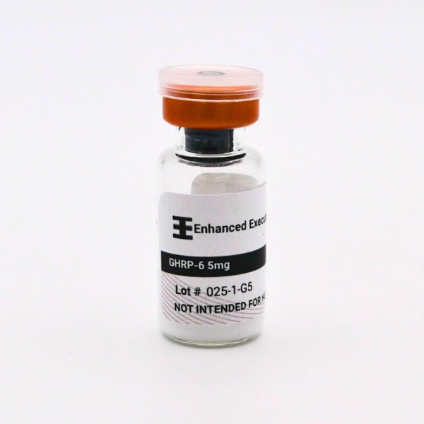 GHRP-6 5mg via on white background