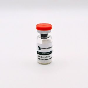 SS-31 Bendavia-50mg vial on white background