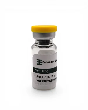 Vasoactive Intestinal Peptide (VIP) 10mg peptide vial with yellow cap
